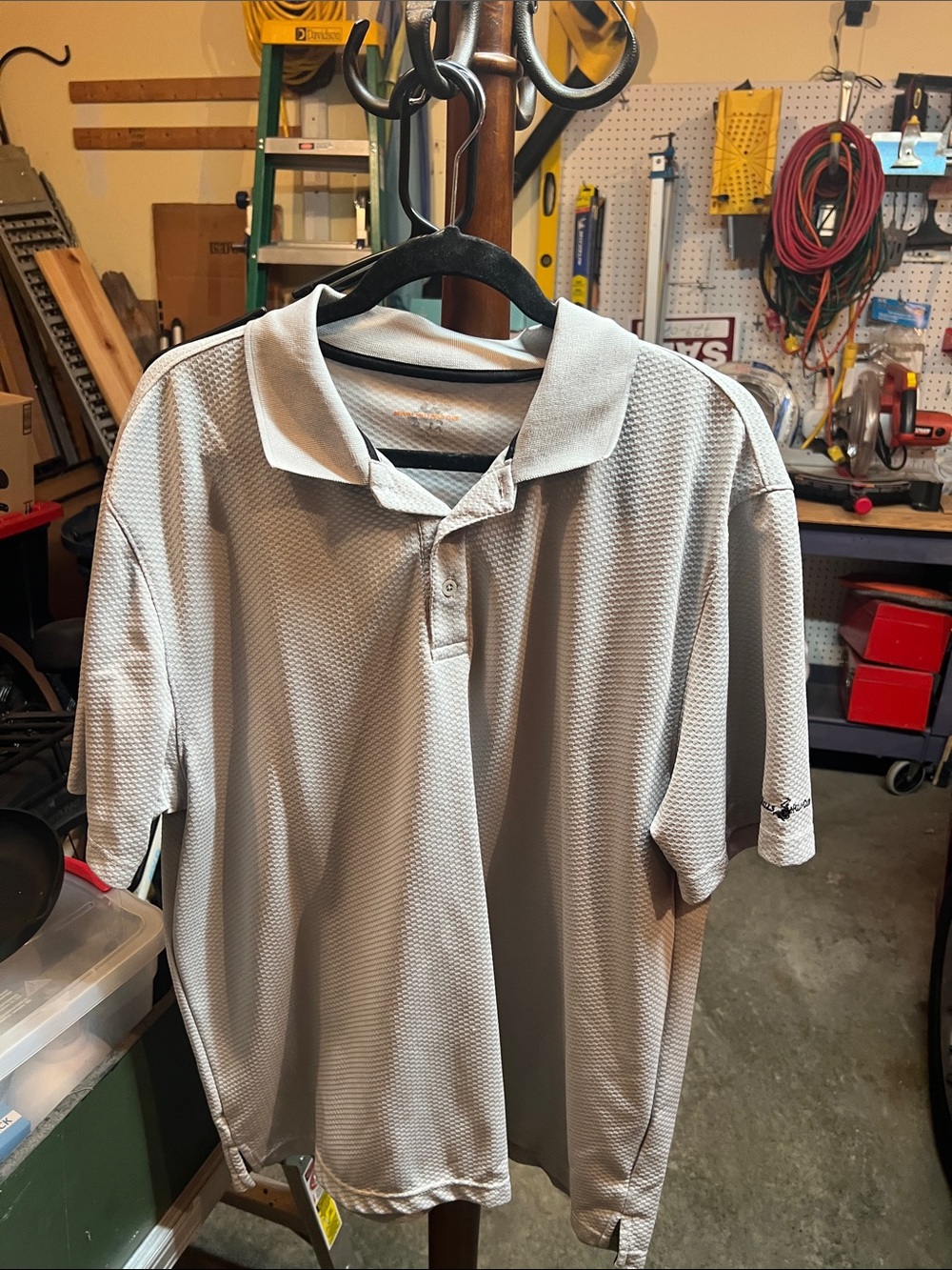 Beverly Hills Polo Club Men's Light Gray Polo